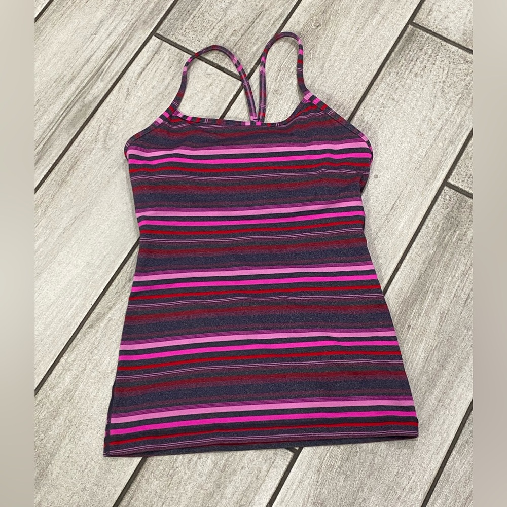 Lululemon Power Y Tank top size 4